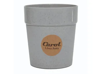 Vaso Carol Gris Areia 420 Ml